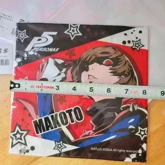 AUTHENTIC P5 - Shin Megami Tensei: Persona 5 - Micro Fiber Towel Main Character - Picture 9 of 9